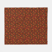 Red Christmas Fleece Blanket - Gemütliches klassis (Vorderseite (Horizontal))