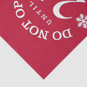 Red Christmas Funny nicht öffnen Gewebe Papier (Ausschnitt)