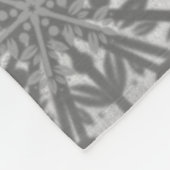 Red Christmas Geschenk Holiday Fleece Blanket (Ecke)