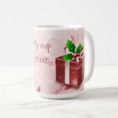 Red Christmas Geschenk Kaffee Tasse (VorderseiteRechts)