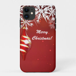 Red Christmas iPhone Case