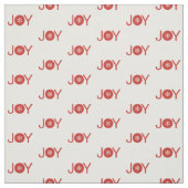 Red Christmas Joy Pattern Stoff (Muster)