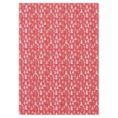 Red Christmas Pattern#6 ID1009 Tischdecke (Vorderseite)