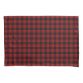 Red Christmas Pattern Fleece Blanket Kissenbezug (Vorderseite)