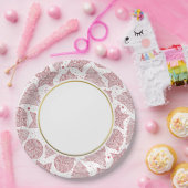 Red Christmas Pattern Paper Teller (Party)