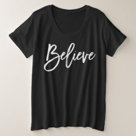 Red Christmas Shirts für Frauen Plus Größe glauben