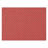 Red Christmas Strick DesignTischdecken Tischdecke (Vorderseite (Horizontal))