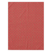 Red Christmas Strick DesignTischdecken Tischdecke (Vorderseite)