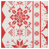 Red Christmas Strickpullover Stoff (Muster)