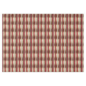 Red Christmas Stripe Pattern#27 ID1009 Tischdecke (Vorderseite (Horizontal))