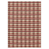 Red Christmas Stripe Pattern#27 ID1009 Tischdecke (Vorderseite)