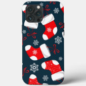 Red Christmas Strumpfs iPhone Case Mate (Rückseite)