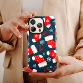 Red Christmas Strumpfs iPhone Case Mate