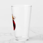 Red Christmas Tree Bauble Weihnachten Glas (Links)