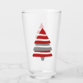 Red Christmas Tree Glas (Rückseite)