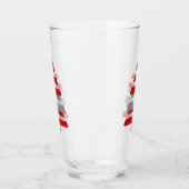 Red Christmas Tree Glas (Links)