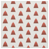 Red Christmas Tree Pattern Stoff (Muster)