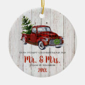 Red Christmas Truck Erster Weihnachtsschmuck (Vorne)