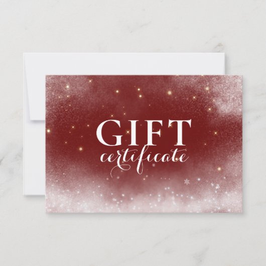 RED CHRISTMAS, WINTER, GESCHÄFTSGESCHENKE (Vorderseite)