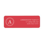 Red Christmas Wreath (Vorne)