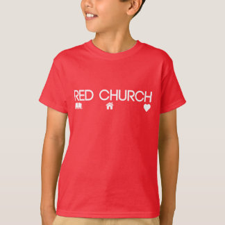 RED Church Three Pillars (Kids) T-Shirt