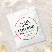 Red Circle I GRILLEN Engagement Party Geschenktütchen (Ausgeschnitten)