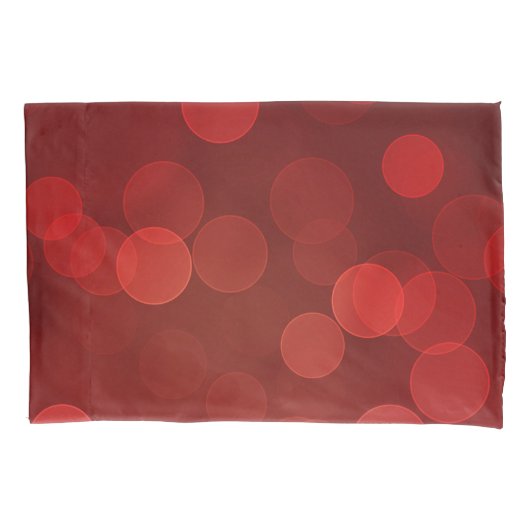 Red circle Pillowcase  Kissenbezug (Vorderseite)