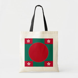 Red Circle Tote Bag Tragetasche