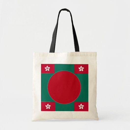 Red Circle Tote Bag Tragetasche (Vorne)