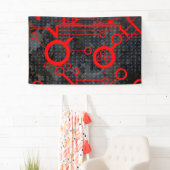 Red Circuit Banner (Insitu)