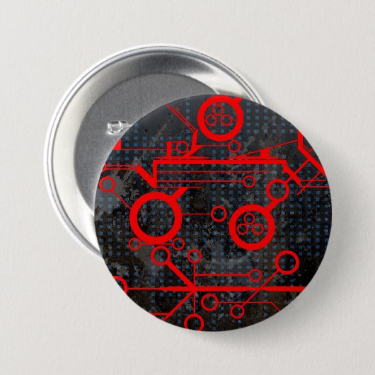 Red Circuit Button (Vorne & Hinten)