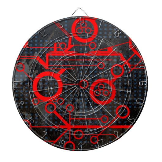 Red Circuit Dartscheibe (vorne)