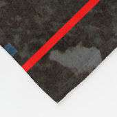 Red Circuit Fleecedecke (Ecke)