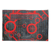 Red Circuit Kissenbezug (Rückseite)
