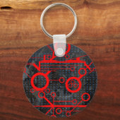 Red Circuit Schlüsselanhänger (Vorderseite)