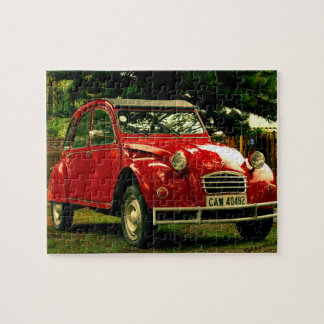 Red Citroën 2CV Puzzle