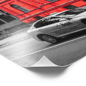 Red City Gebäude Minimalistisch Fotografie (Ecke)