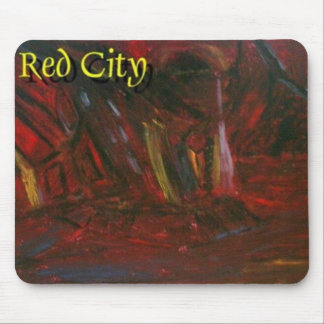 RED CITY MOUSEPAD