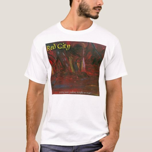 RED CITY T-Shirt (Vorderseite)