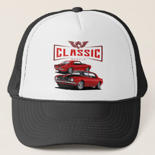 Red Classic Camaro Truckerkappe