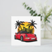 Red Classic Carrera - City Sunset (Stehend Vorderseite)