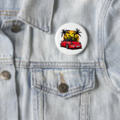 Red Classic Carrera - City Sunset Button (Beispiel)