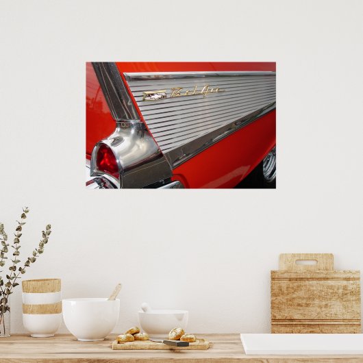 Red Classic! Poster (Küche)