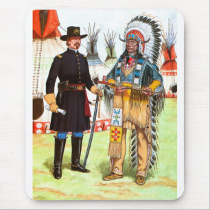 Red Cloud, Chef der Oglala Sioux Mousepad