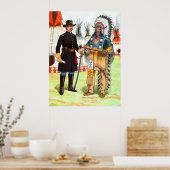 Red Cloud, Chef der Oglala Sioux Poster (Küche)