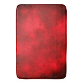 Red Cloud Effect Bath Mat Badematte (Vorderseite Vertikal)