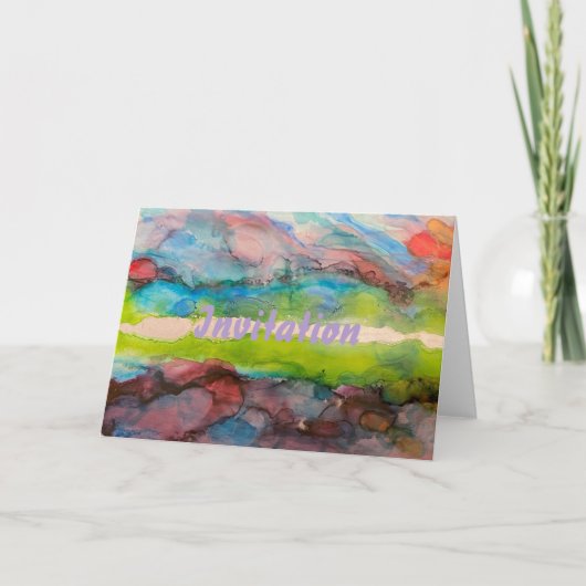 Red Cloud Einladung (Vorderseite)