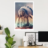 Red Cloud I Poster (Heimbüro)