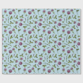 Red Clover Blue Baby Duschpapier Geschenkpapier (Flach)
