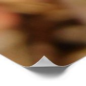 Red Clover Blume Poster (Ecke)